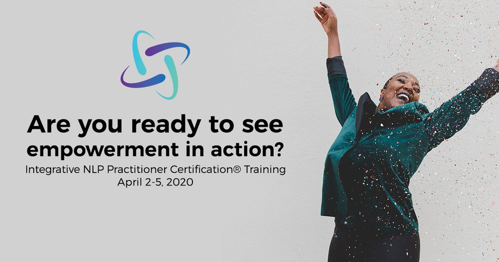 Are you ready to see empowerment in action?

Join our Integrative NLP Practitioner Certification® Training on April 2-5, 2020 in Seattle, WA.

Click here to register and use promo code FB2020 and save $50! bit.ly/NLP_Seattle2020