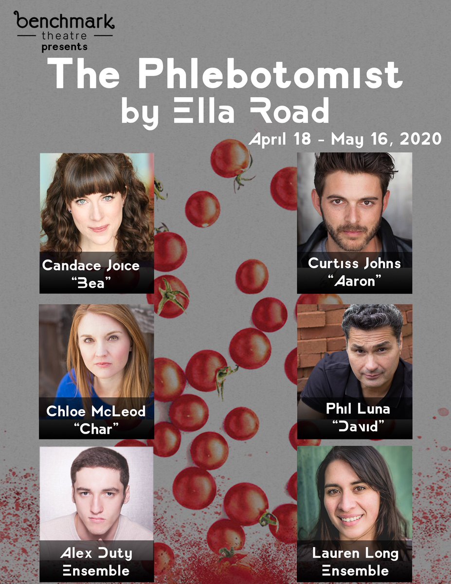 Opening 4/18 at #TheBench at #40West! 💉 #Season4 #HopesAndFears #ThePhlebotomist #EllaRoad #BloodyBrilliant