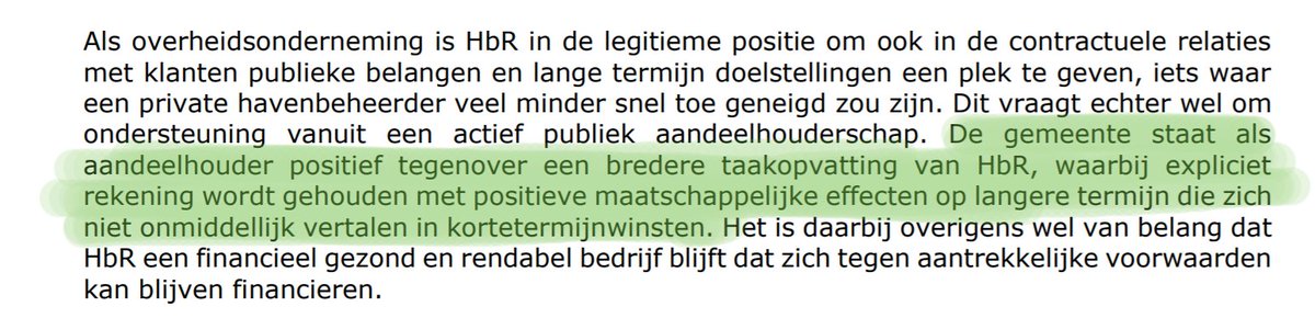 Jan-WIllem Verheij (<a href="/VVDRotterdam/">De Rotterdamse VVD</a>) is blij met afstand tussen gemeente en <a href="/HavenRotterdam/">Havenbedrijf R'dam</a>. Vind het beleidskader (zie eerdere tweets) wel goed geupated. Dat kan niet anders dan ook gaan over de nieuwe aanvulling daarin over de energietransitie:
