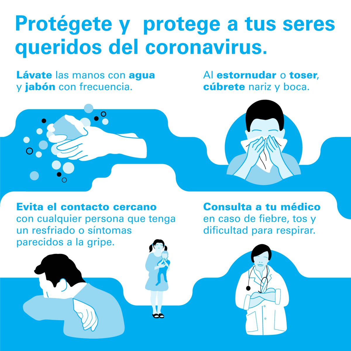 UNICEF Ecuador no Twitter: "Toma las siguientes precauciones para ...