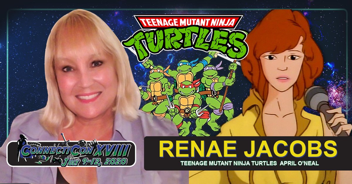 ConnectiCon's tweet photo. She was the voice of April O’Neil on #TMNT and many other animated favorites, Come meet #RenaeJacobs at #CTCONXVIII!!
🐢👇$15 off ANY badge! 🐢👇
https://t.co/HmHK5I4qvU
#CTCON2020 #Convention #Hartford #Anime #cosplay #cartoons #NinjaTurtles #HannaBarbera https://t.co/vOJcFGfOsX