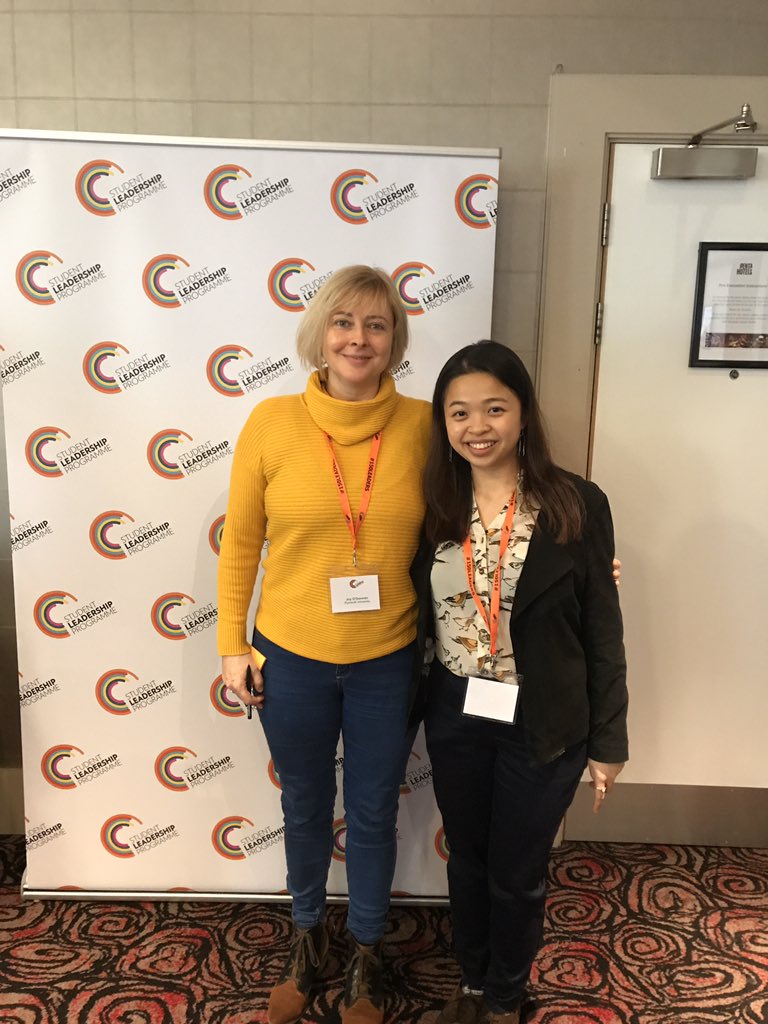 nursingPUNC18's tweet photo. Loved meeting this lovely AHP student @margaretwtchung @150Leaders this week; an amazing cohort of inspiring passionate HPs. Hope to chat with you more Margaret and gain more insight about the role of art therapy within the MDT #interdisciplinaryteams https://t.co/UnL2vtCrUS