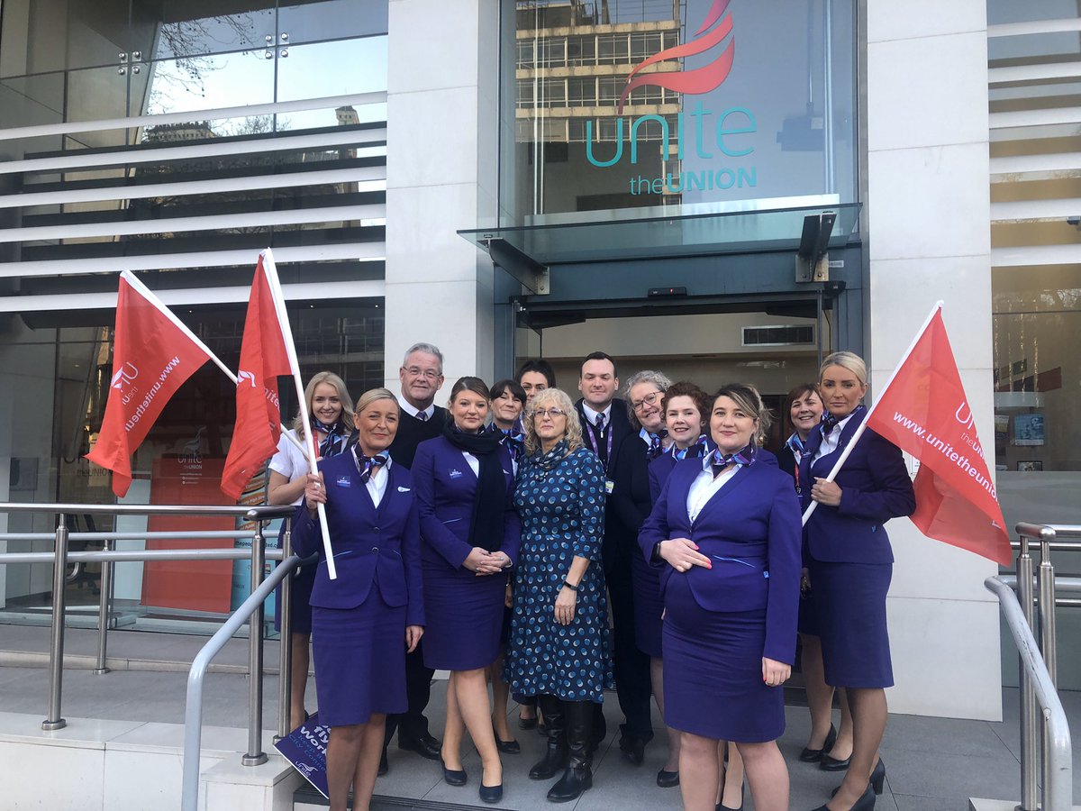 UnitePolitics's tweet photo. The #Budget2020 might’ve ignored the #Flybecollapse but the union won’t let our members at #Flybe down https://t.co/RLFY9ioHVC