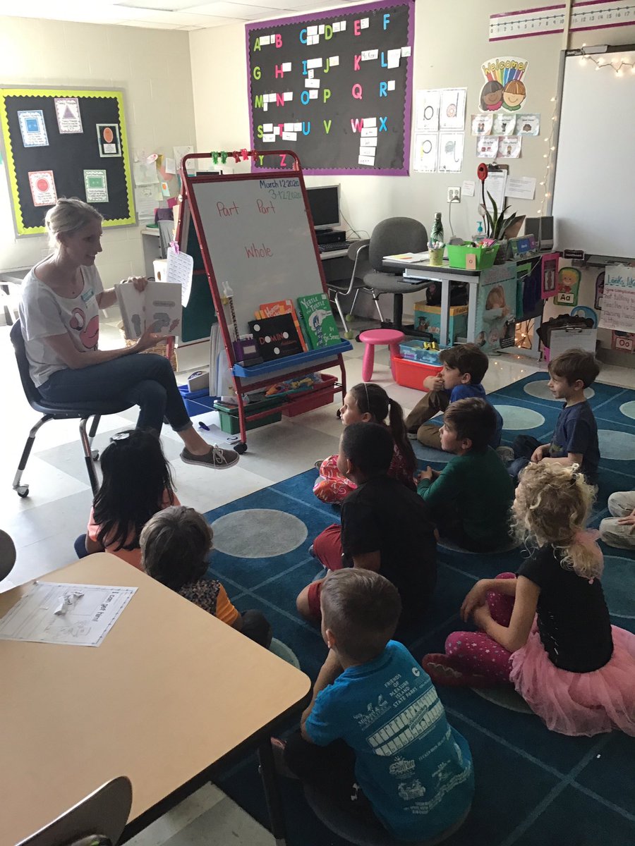 BKepiro's tweet photo. Having mystery readers this week to celebrate Read Across America has been so fun! @ACPSGardens https://t.co/o8ZTuWGgRU