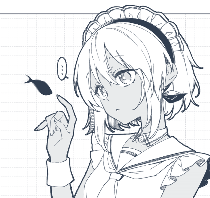 昔描いたキャラを再度描くのむずかしいね 