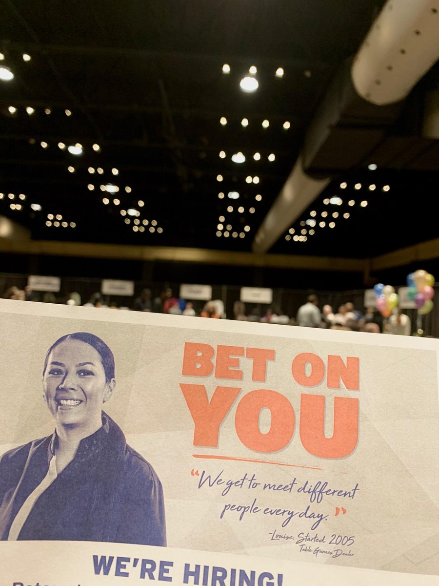 Hiring season is EVERY season here at Potawatomi Hotel &amp; Casino.👏

If you didn't get the chance to check out our hiring event yesterday, remember that we're always looking for candidates. Visit bit.ly/2W8YkJo to explore all our current positions! 🔥