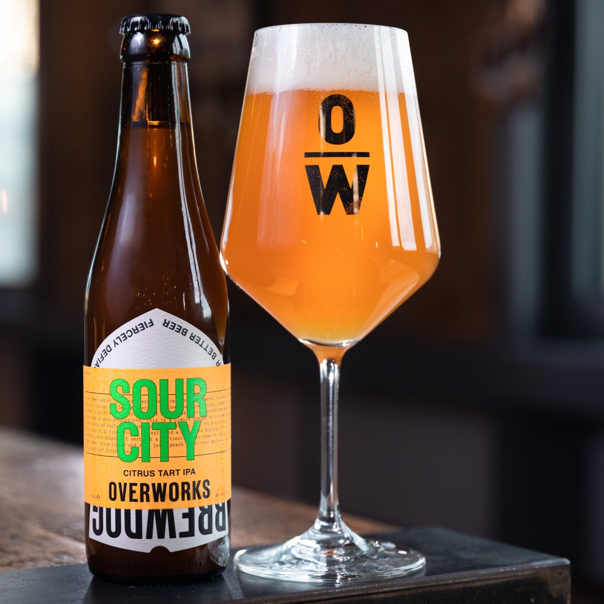Today we launched this absolutely bangin' sour ipa. Sour city is a crazy pairing of a juicy dry hopped ipa, and some awesome funky sour character. Big citrus and grapefruit flavours, with a nice balanced finish.