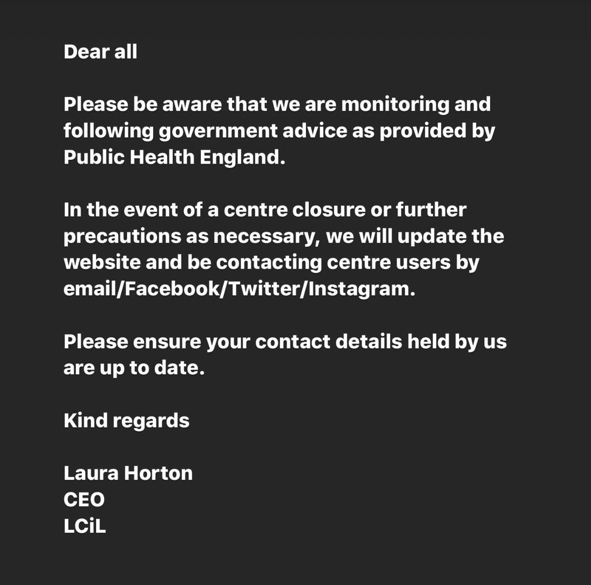 LCIL (@leicestercil) on Twitter photo 