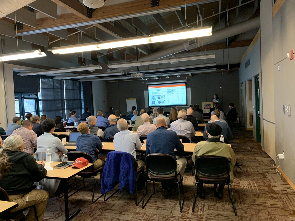 turfpathology's tweet image. I’m out at the North Carolina Weed Science Society annual meeting today with notable students &amp;amp; faculty from @CropAndSoil Thank you NCWSSA for letting me come talk to you about glyphosate &amp;amp; how important it is to focus on the science supporting it!