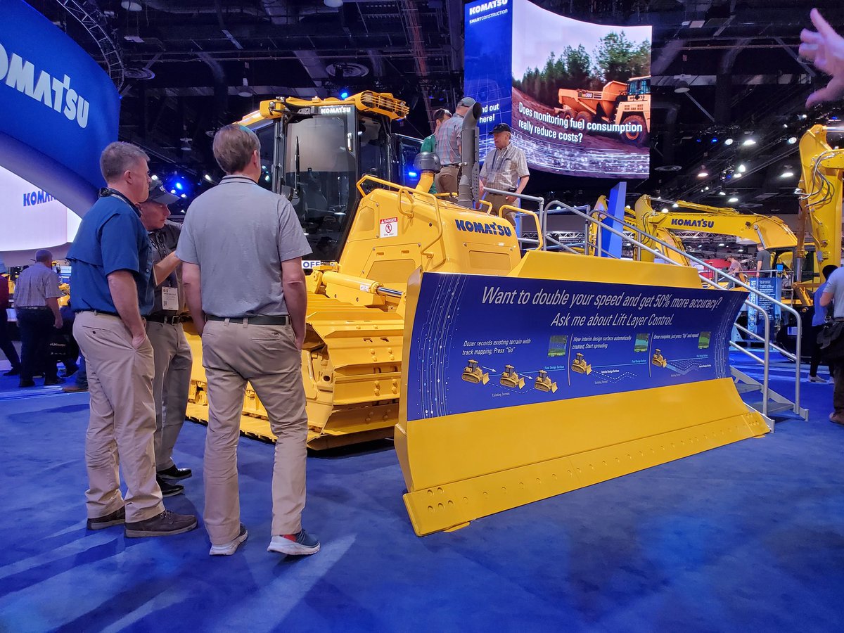 Get in the seat of our D71 dozer to see the visibility and feel the comfort for yourself in booth N-10825!
#CONEXPOCONAGG #CONEXPO2020
