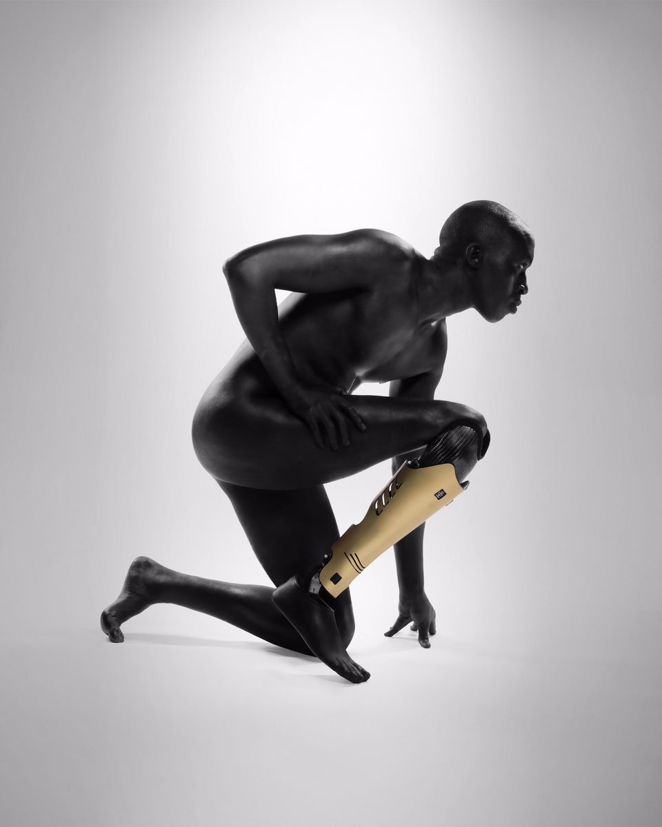 fattoyz's tweet photo. « De charbon et d’Or » Golden Shark Cover on https://t.co/9lQ4vVuJOm ⚙️ BE DIFFERENT BE BIONIC 🦿
📸 Louis Piquemil 
Bionic Model : @jbalaize https://t.co/iT60tt00S4