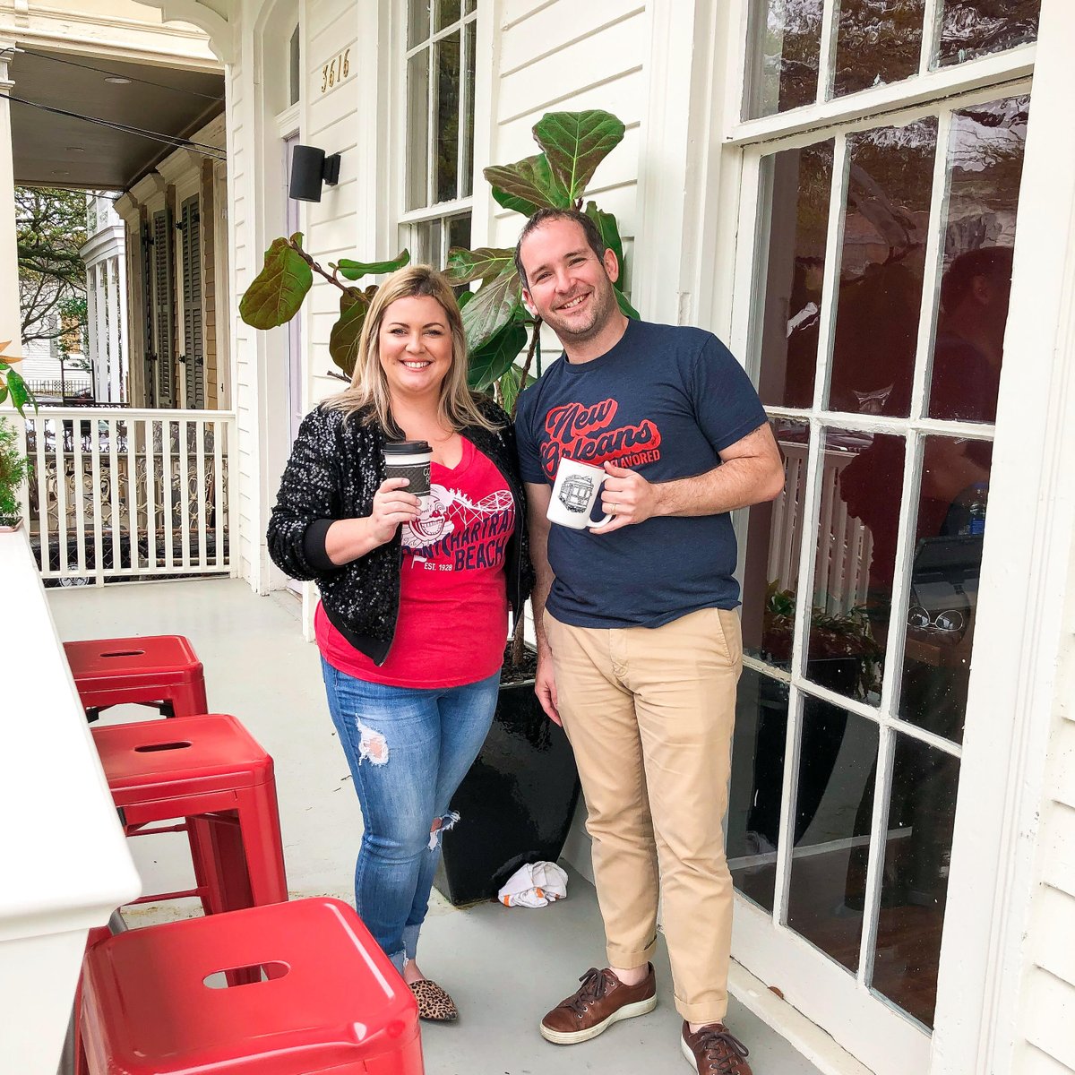 CRCoffee_Shop's tweet photo. Keep an eye out—We’ve got a new episode of #CoffeeWithKevin coming soon, featuring @NOLATSHIRTCLUB 👕☕️ https://t.co/lioXGNeNc3