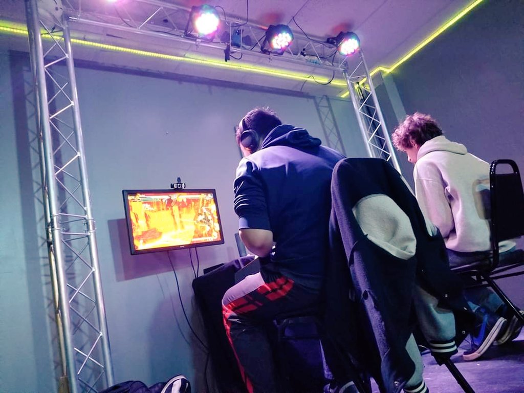 sectorxusa's tweet photo. Thanks for coming to our recent #FGC event @TheGamingLab_ 

Congrats to our winners of our 24th #SectorXCoLab @SNKPofficial @samuraishodown event!

1st:  @D_Adonis_Vyers
2nd: @jdjenk_
3rd: Alucard

Next Event TODAY 3/12 https://t.co/qExlzEELOi 
#Philly #PA #Gaming #Esports https://t.co/Fvbd0DEikt