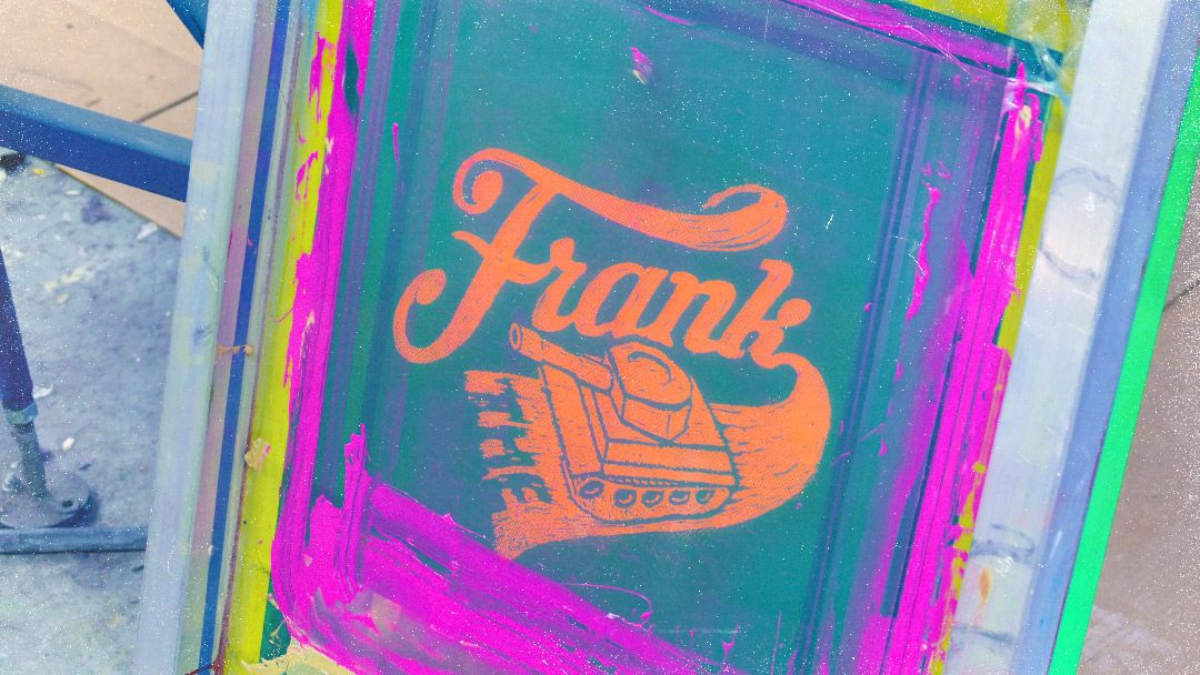 Frank the Tank 💪 💪 

#screenprinting #printlife #printshoplife #tshirtelephant