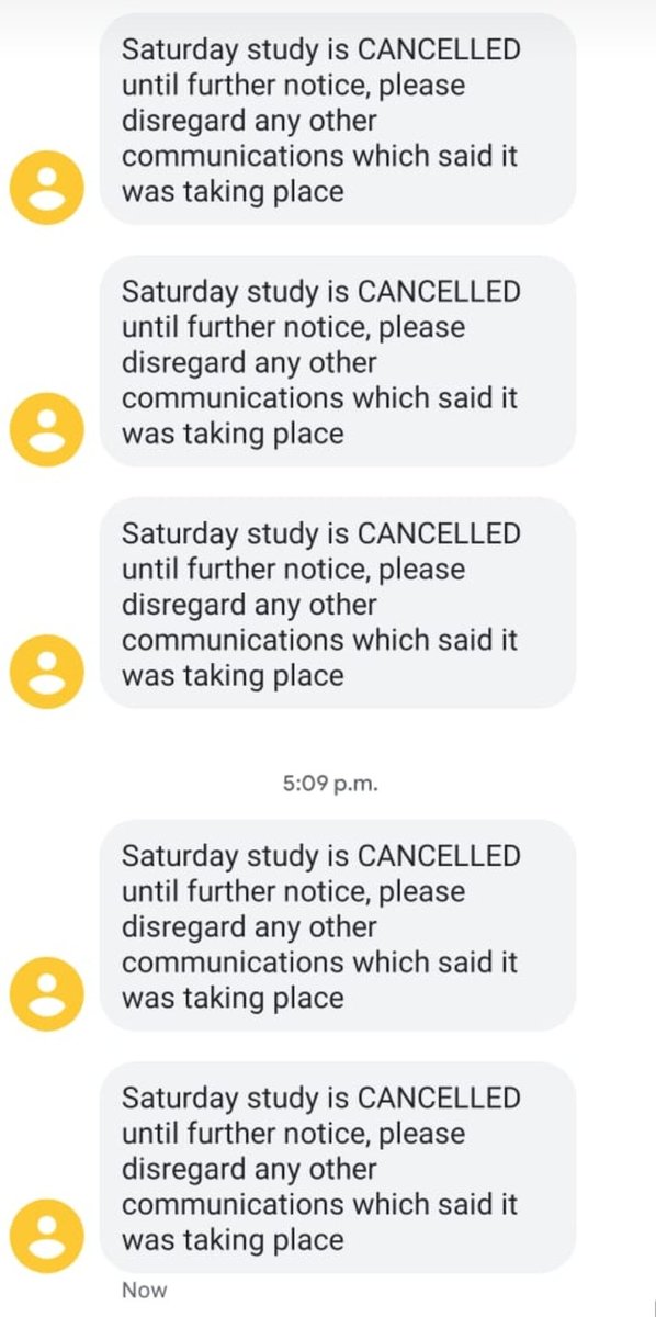 katieshox's tweet photo. ... While everyone else is stockpiling loo roll, all my brothers school cares about is SATURDAY STUDY😂 https://t.co/M91FhypKOc