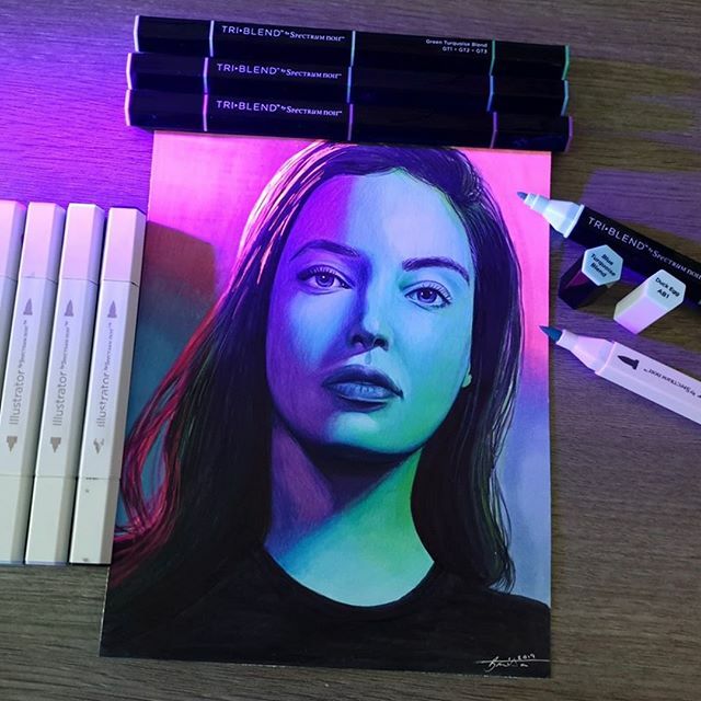 We're throwing it back this #ThrowbackThursday to this amazing piece from the fabulous @bonnitadoodles 🤩