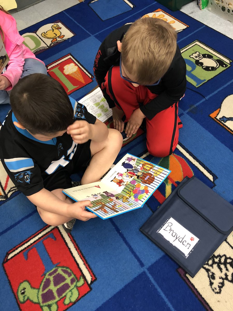BeckyRiceNC's tweet photo. Reading Buddies for the win! They shared a word family game with us, AND listened &amp; read us. Our 2nd grade friends are wonderful @Rbrownbobcats. #KinderAdventures #rbmstem #rbmtribe https://t.co/v3sLzI83ce