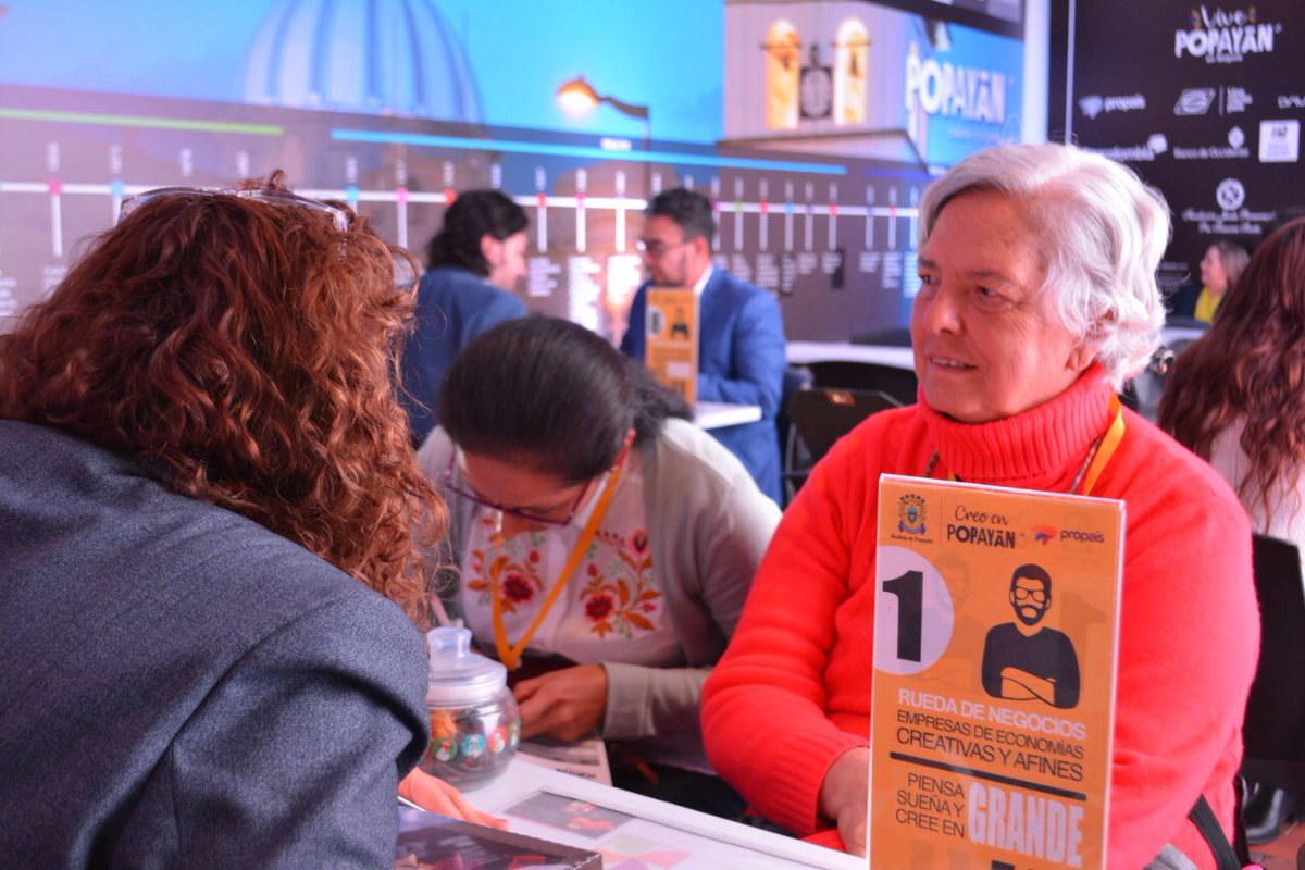 En el marco de #VivePopayánenBogotá 
concluyó la rueda de negocios con la participación de 10 compradores que atendieron aproximadamente 30 empresarios del Cauca.