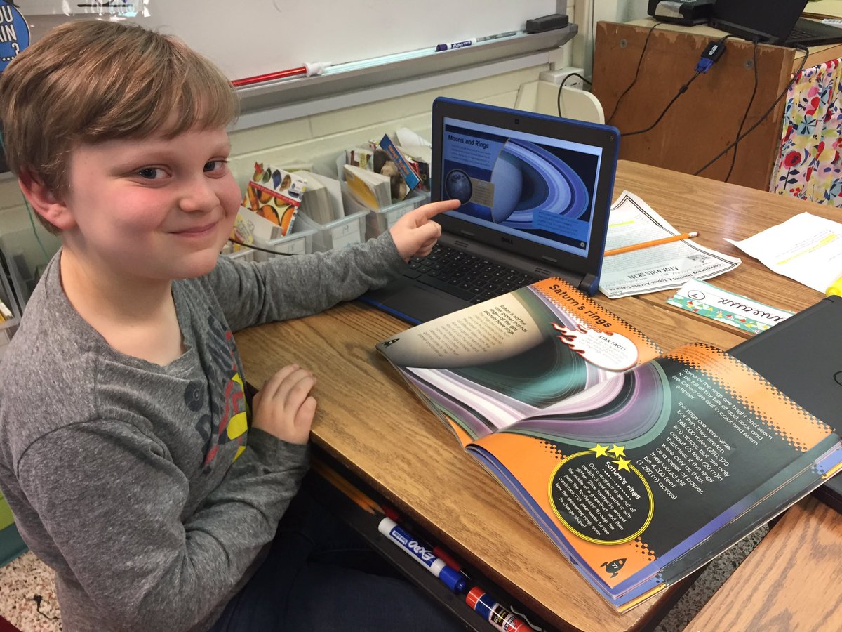 Price_3rdGrade's tweet image. This friend was excited to discover the similarities &amp;amp; connections between a book on Epic! and the book he got from the library! #Reading #PairedTexts #DedicatedDavisDragons