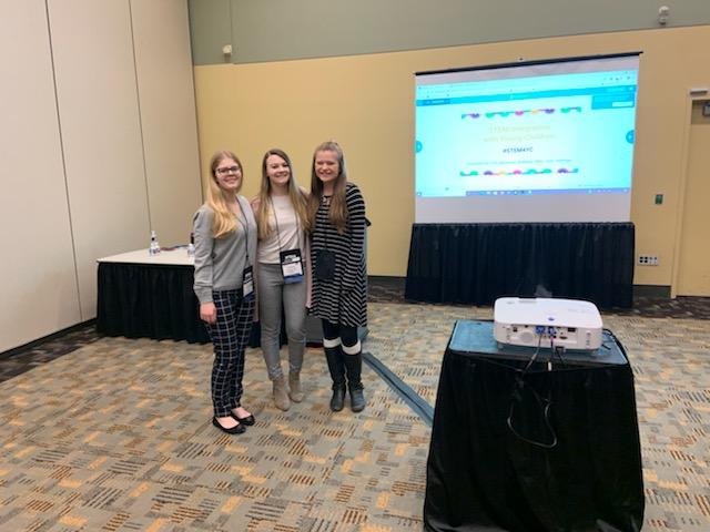 tmcdanielNPSD's tweet photo. We had a great time sharing our curriculum and our ideas for integrating STEM education with young students! Thank you to everyone who came to our session! @Ms_Hoffman_ @misswert_ #STEM4YC #iteea2020 #STEMeducation #elementaryeducation https://t.co/RUPYtJMNuk