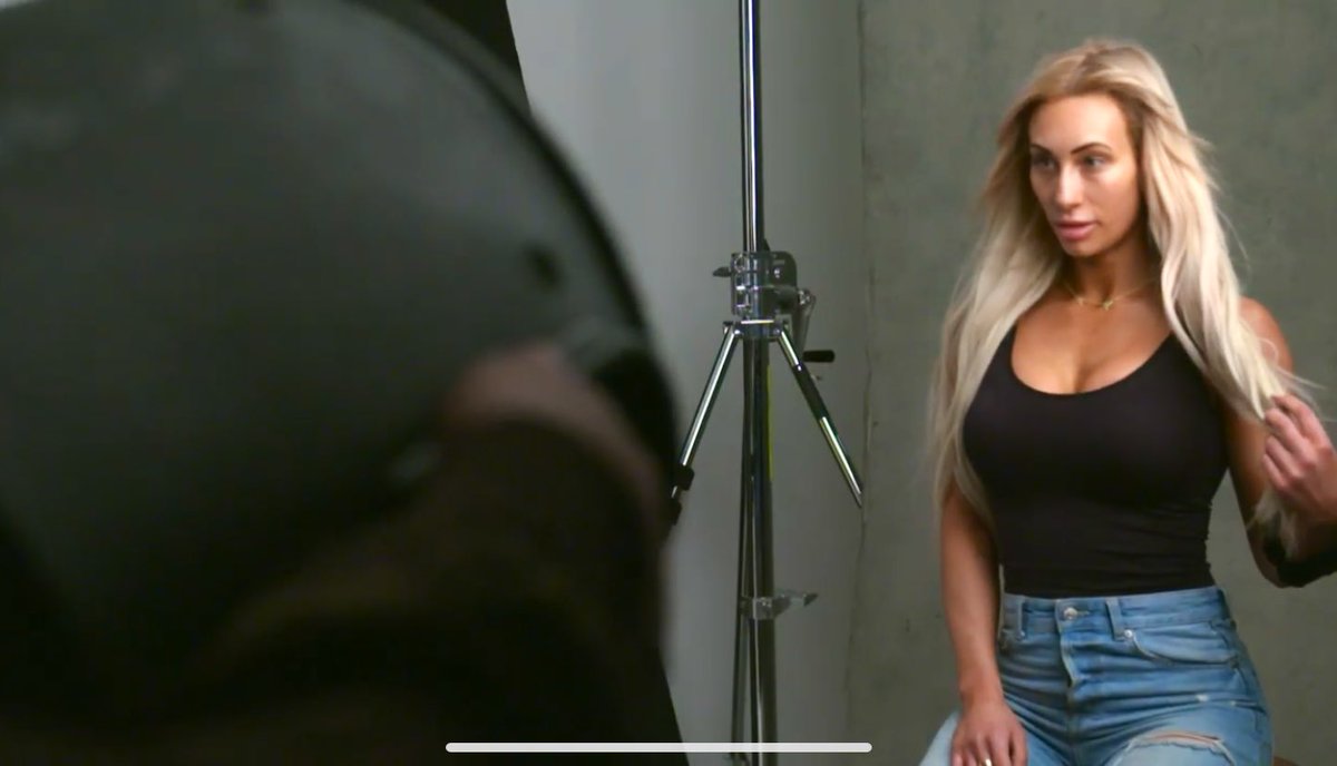 CarmellaWWE's tweet photo. Go BTS of our no makeup photo shoot and check out the open and honest sit down chat we had about the pressures of social media.

https://t.co/pU3aRPigwr https://t.co/SpSLJiHXgm