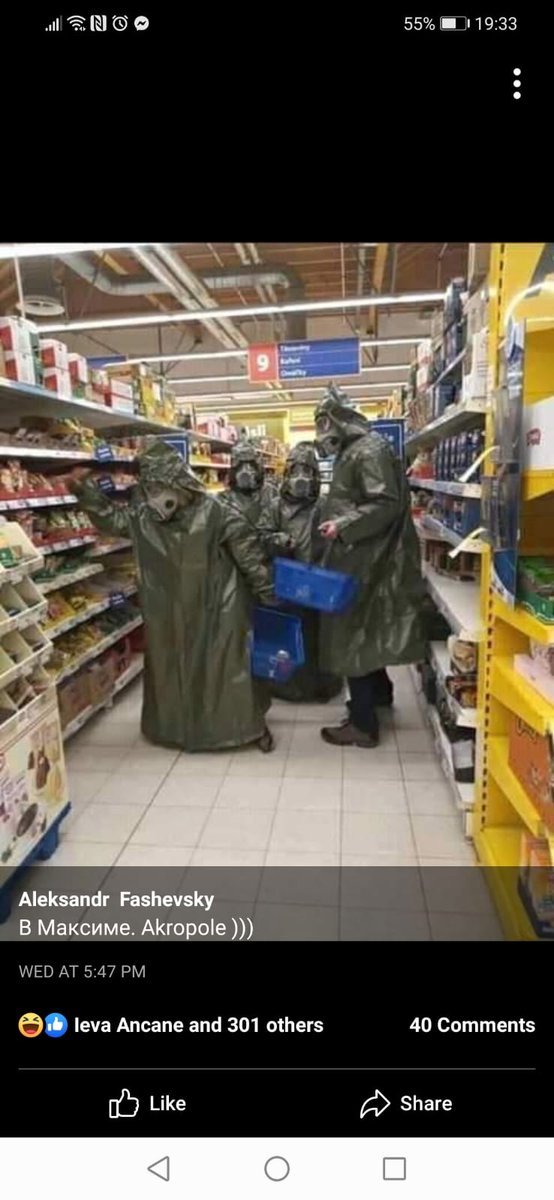 egliitis's tweet photo. Latvija, Rīga, Maxima 12.03.2020 🧟🧟‍♀️ https://t.co/lq9nwmt5mx