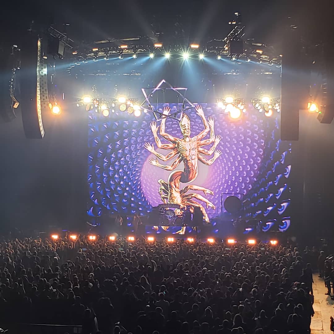 Got to see <a href="/toolmusicEnt/">toolmusic</a> last night before the governor shut down mass gatherings. The new album title is more than a little ironic. #chillthefuckout #tool #inoculation #fluseason #itstheflu #fearfactory #noseriouslyitsjusttheflu #washyourhands #chill #washthemagain #goodjob