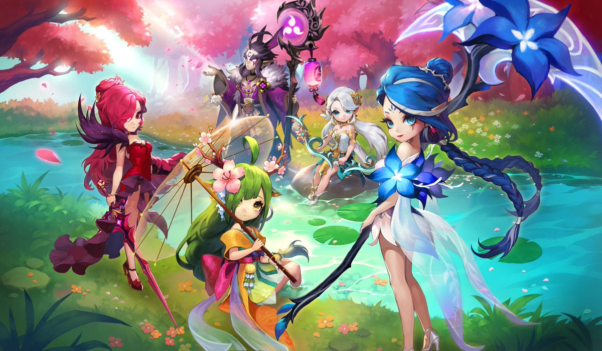 Spring has arrived in #SummonersWar! 