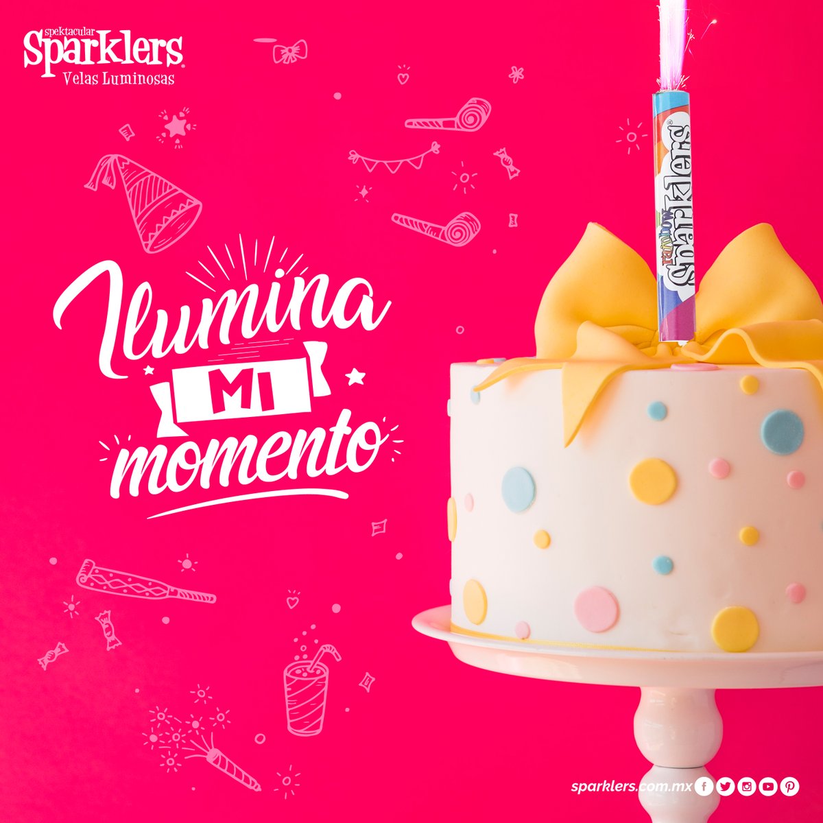 . <a href="/SparklersMexico/">Sparklers México</a> le pone color a tus días ¿Ya conoces nuestra vela Sparklers RAINBOW? 🌈