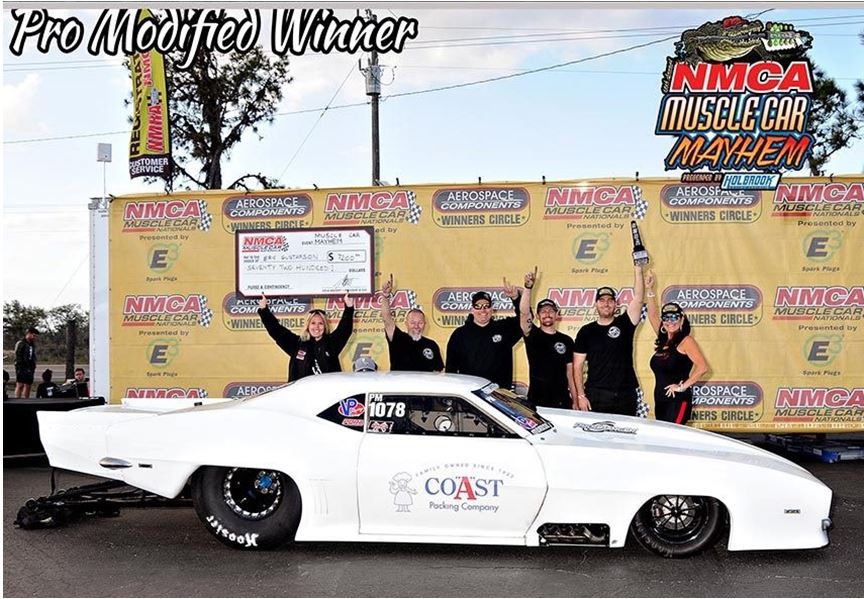 March Madness in Tampa Bay: 3.68 is Magic Number for Goose: Qualifying #1, Setting #NMCA Xtreme Pro Mod Record -- and Winning tinyurl.com/NMCA-Winner <a href="/CoastPackingCo/">Coast Packing Co.</a>