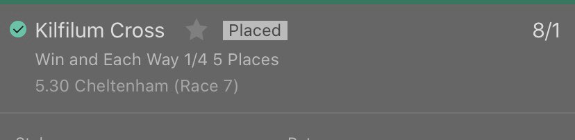 DBTips1's tweet image. Kilfilum Cross places at 8/1, Plan of Attack places at 9/1. Said they would surprise in that race🐎