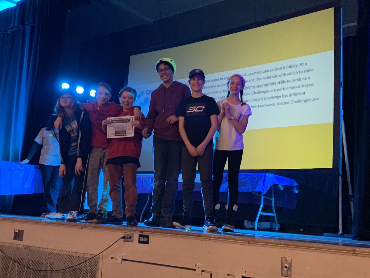 WolseleyR9's tweet photo. - Working On It: 🥇 Engineering (Middle Years) & 🥈 Instant Challenge
- Nameless No Names: 🥇 Engineering (Early Years)
- Pineapple People: 🥉 Engineering (Early Years)
#MBDI #TrueNorthDI #IAmDI #destinationimagination @winnipegsd @boxandball 🟪🟠 https://t.co/Uhy4fA9xrE