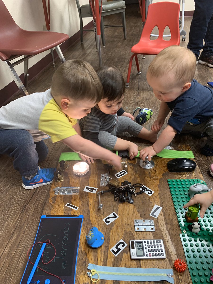 MrsLillie's tweet photo. My Tech II students had such a fun time making busy board for the #TinyTornadoes and @campbellsTLC! #cmsok #cpsreds https://t.co/KRluRokSDI