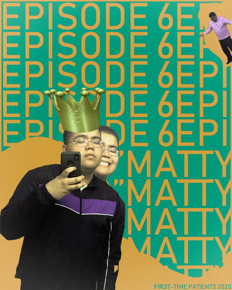 FirstTimePOD's tweet image. "IM STILL FLY THO!" EPISODE 6 TOMORROW, FRIDAY THE 13TH WITH "MATTY"  #FirstTimePOD #PODCAST #NEW #PLAYBOIMATTY #KING