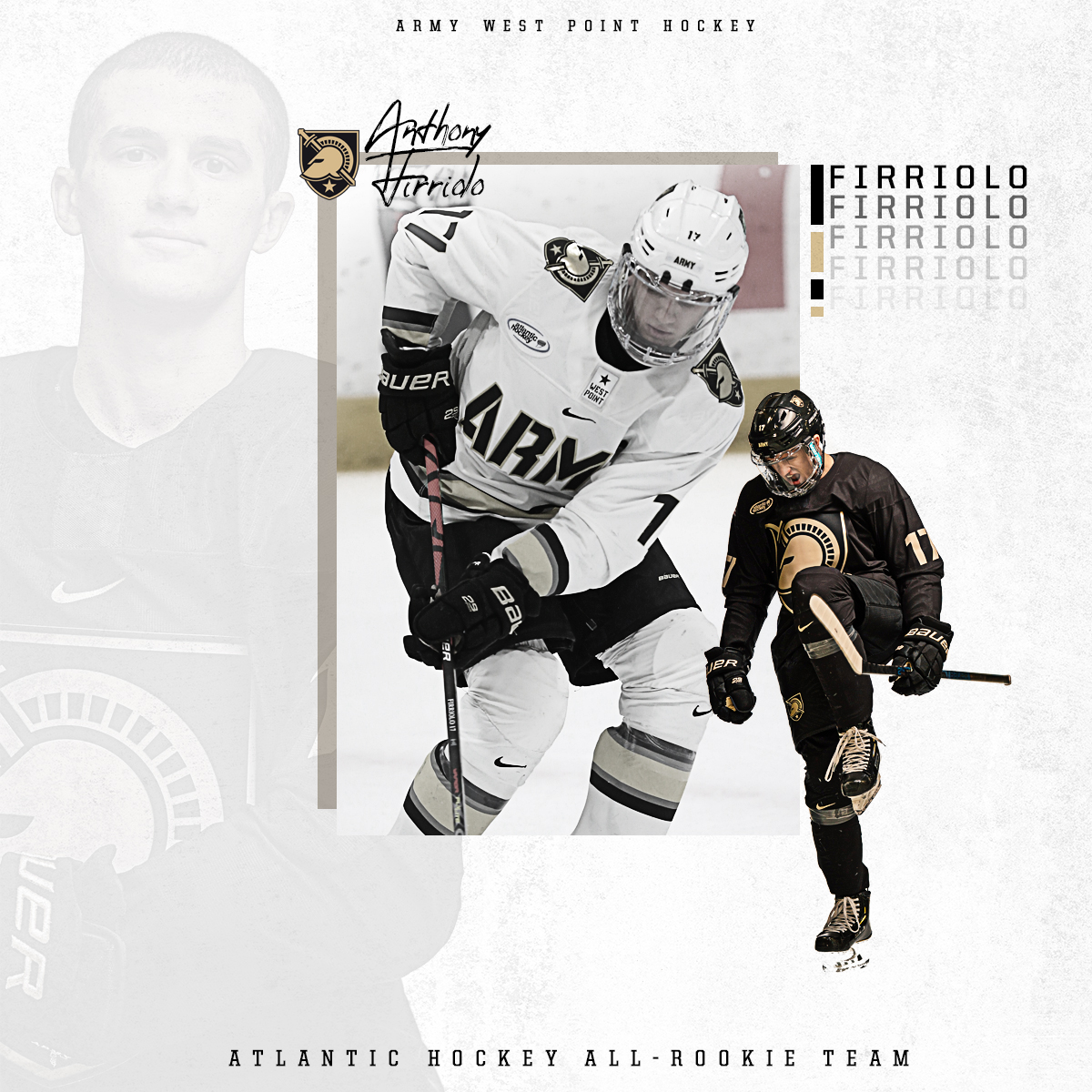 And another congratulations goes out to Firriolo👏 #GoArmy #AHF
