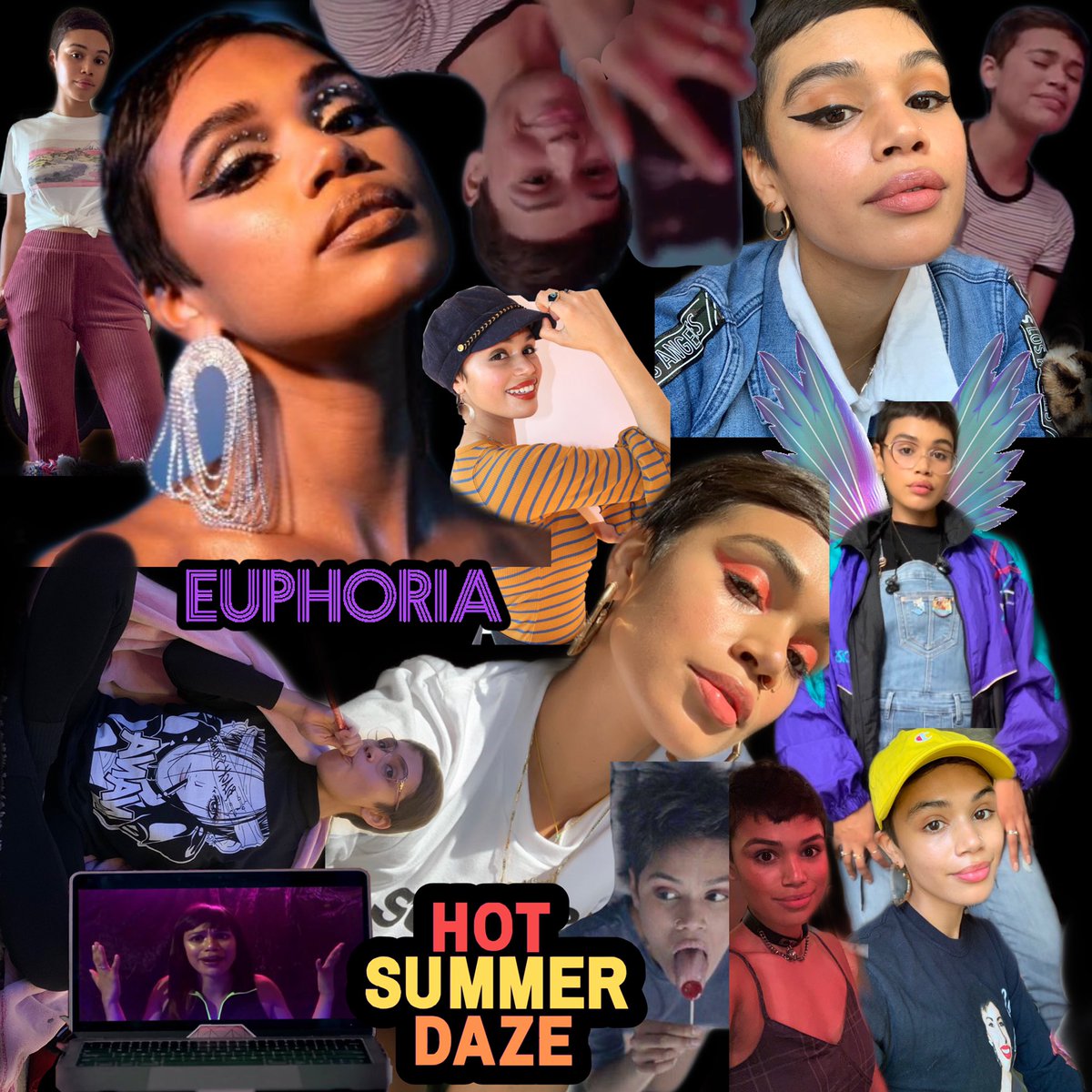 samidora9's tweet image. @euphoriaHBO get Emily(@animewhor3) from The Web Series Hot Summer Daze (@hsdazeseries) in Euphoria Season 2 she deserves it