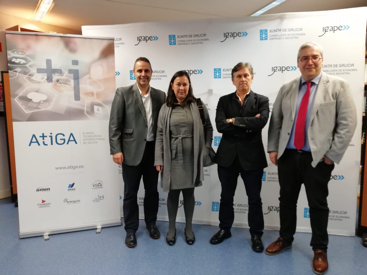ATIGA_'s tweet photo. Arranca el 2º estudio sobre la #industria40 en el que colaboramos con @ReAcciona_Igape. 🙌 Nuestro objetivo: actualizar las #tecnologías emergentes internacionales, conocer la implantación de los sectores estratégicos gallegos e identificar oportunidades de mejora en tecnología. https://t.co/3KnfjLHvsn