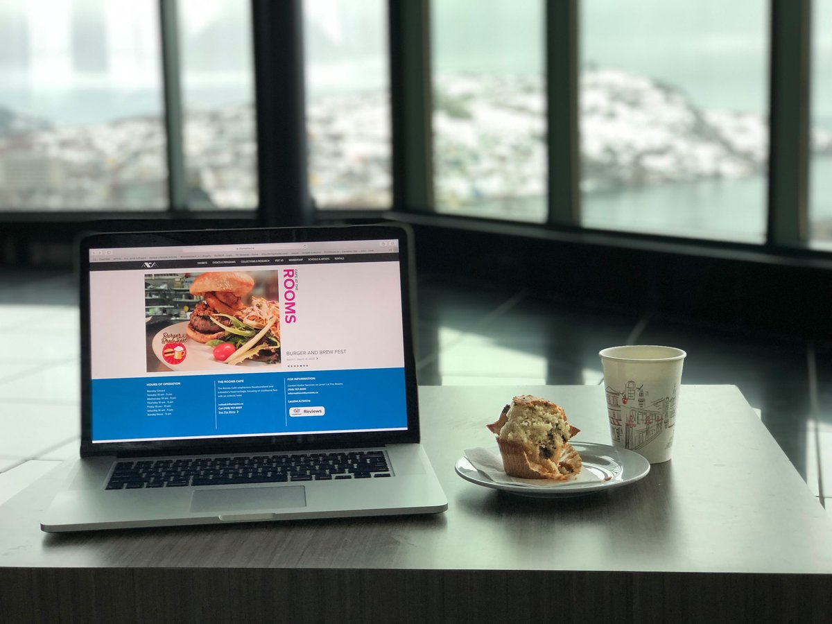 TheRooms_NL's tweet photo. Plan your Friday study date at The Rooms! The café offers coffee and snacks to go. Take a study break and peruse our new exhibitions. #freestudentfriday @MemorialU @CNA_News
Friday's café student special is a Satay Plate or Vegetable Tagine, available after 4 pm. https://t.co/lOoe4lr6PA