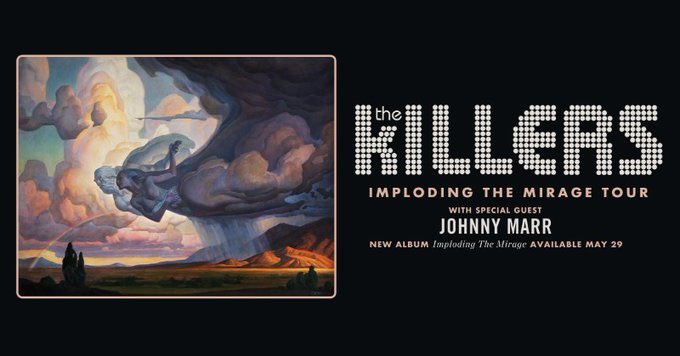 htxconcert's tweet photo. STOP EVERYTHING!! @thekillers are coming to @ToyotaCenter on September 10!! Tickets on sale March 20 at https://t.co/Oq93lvIwoN https://t.co/ihemCuXwUF