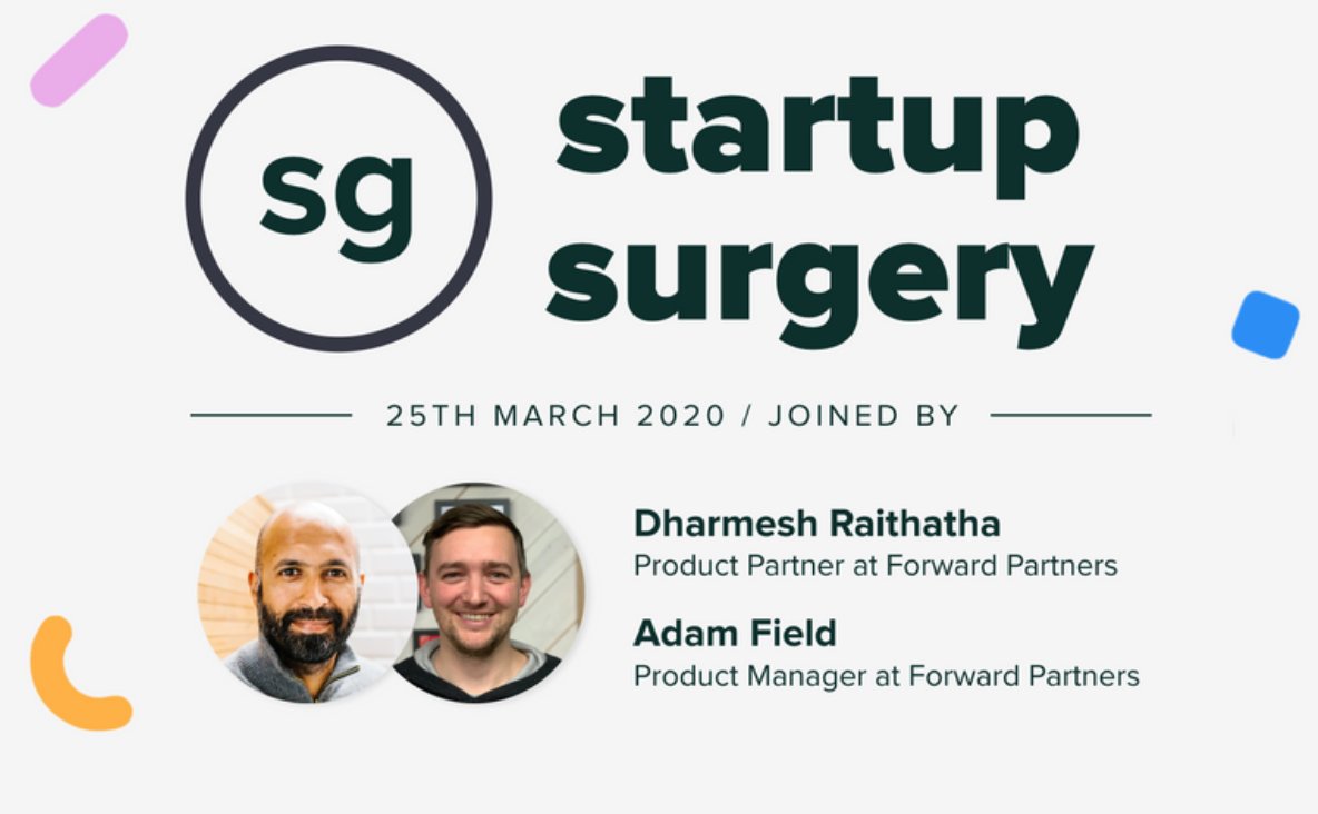 StartupGrindLD's tweet photo. Finding product-market fit? Last month we selected 5 startups for an in-depth session with CPO of ClearScore, one of fastest growing FinTechs in Europe. This month we offer free advice from Product experts at #ForwardPartners (55+ investments). Apply here: https://t.co/I0MsDfKelp https://t.co/UtsjNYL7HP