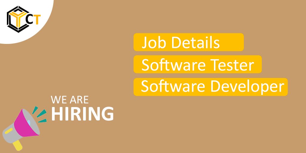 criterion_tech's tweet image. Job Details are to be Post:
Software Tester and Software Developer
For more details criteriontech.in
#Software_Tester #Software_Developer #Jobs_In_Lucknow #Job_Alert #Job_Vacancy #Hiring_In_Lucknow #Software_Development_Company_In_Lucknow #CriterionTech