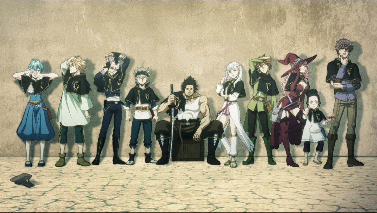 Frames of Anime Openings and Endings в X: „『Black Clover Opening