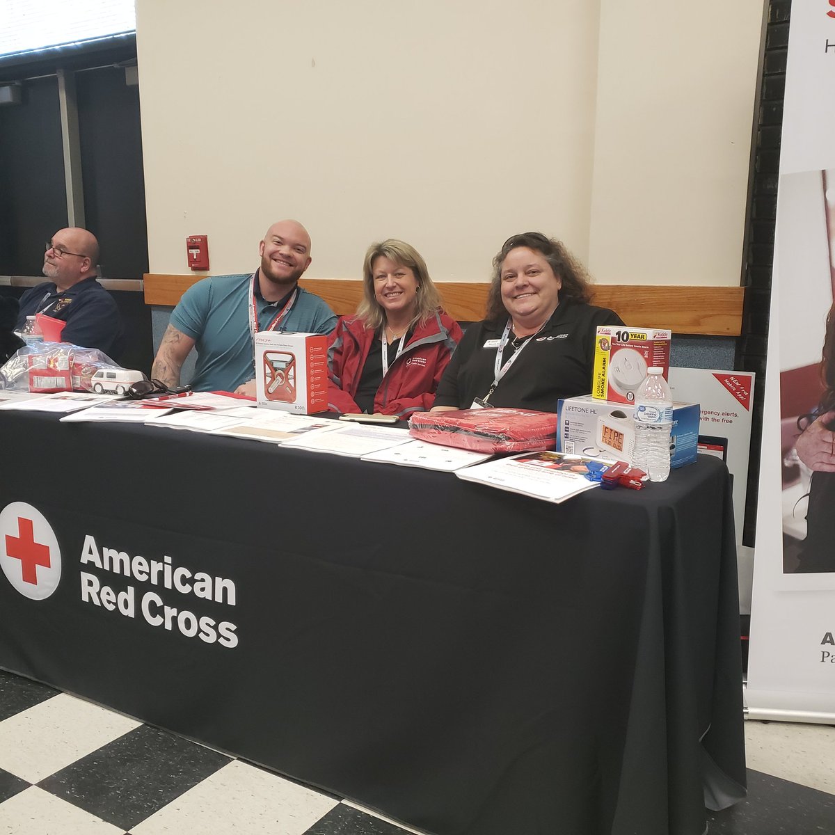 RedCrossSC's tweet photo. @RedCrossSC booth at the #2020scfiresummit. https://t.co/el8cH3S1rK