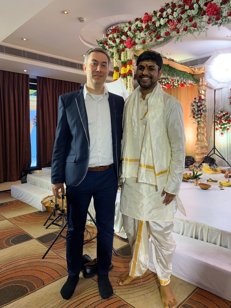 marcinkadluczka's tweet photo. Very blessed to be invited and participated at @_pawanv &amp; Kritika Wedding 👰🏼🎩
Thank you very much for the invitation and very warm welcome by all family members 🙏 https://t.co/gWCGCvSa0j