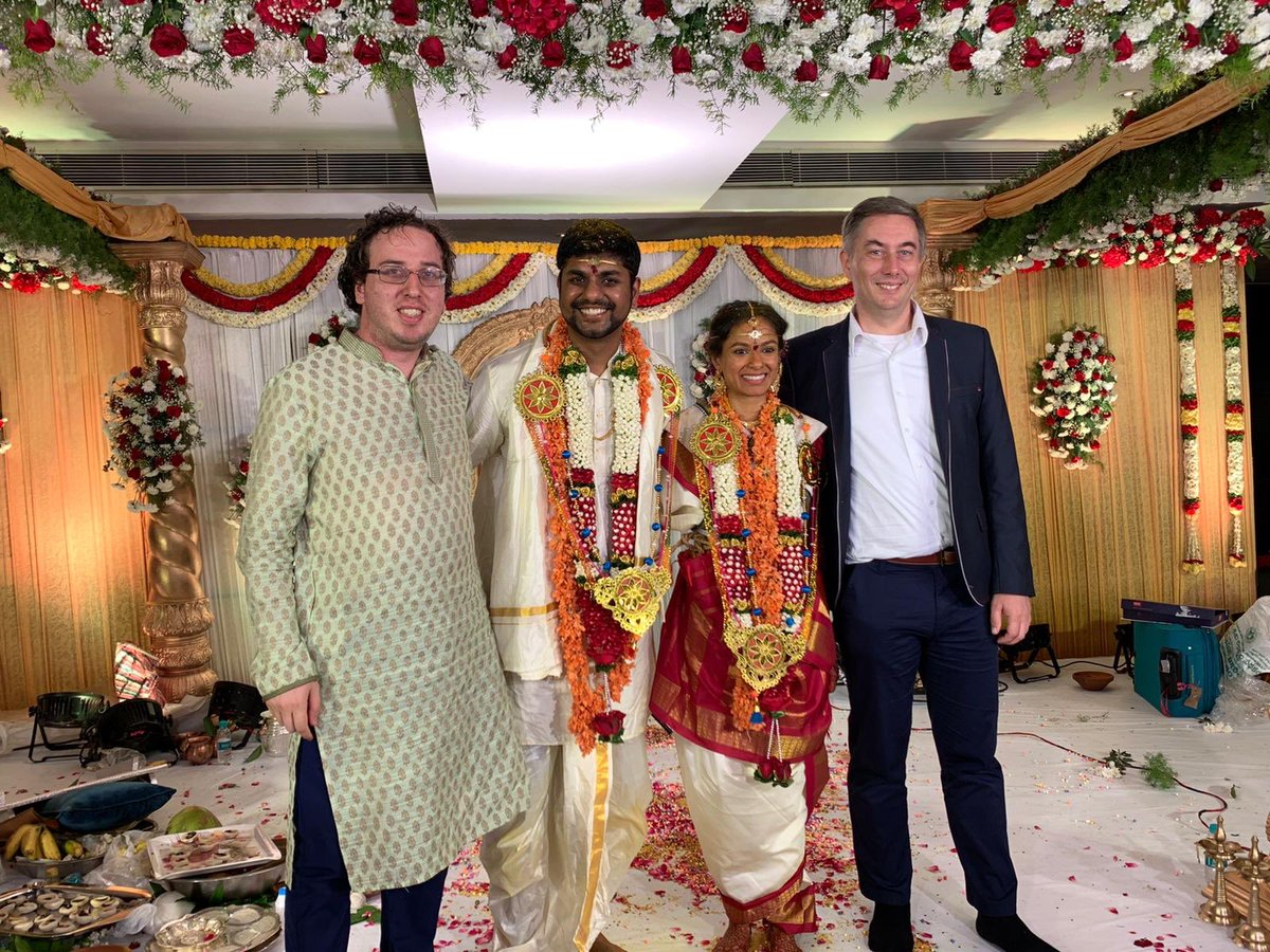marcinkadluczka's tweet photo. Very blessed to be invited and participated at @_pawanv &amp; Kritika Wedding 👰🏼🎩
Thank you very much for the invitation and very warm welcome by all family members 🙏 https://t.co/gWCGCvSa0j
