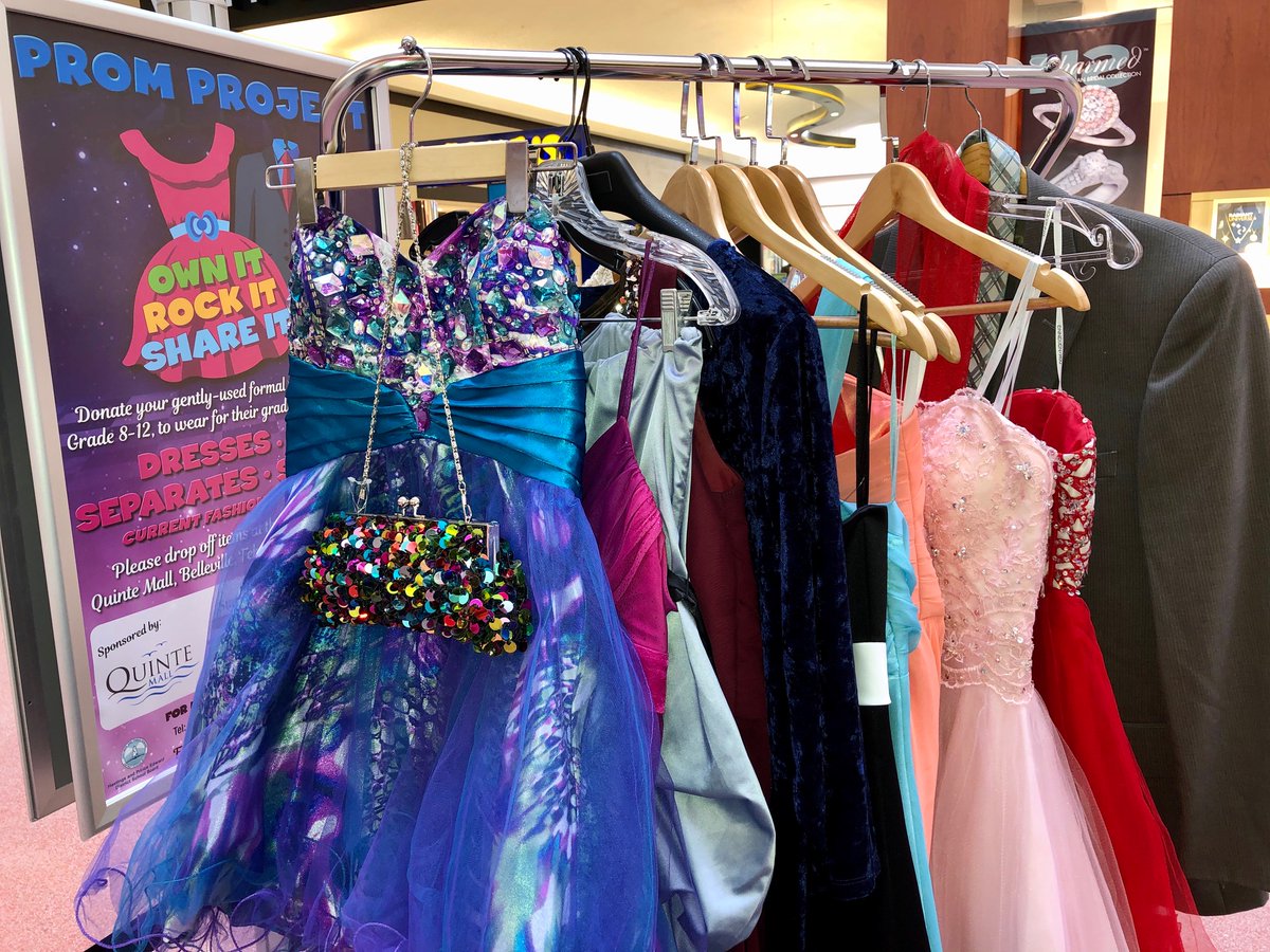 InQuinteNews's tweet photo. .@TheHPELF #PromProject donations can be made at @quintemall until Mar. 13✨🎉
Our Community Ambassador, @AmandaLorbetski donated at guest services (and you can too!) Dresses, suits and separates are needed! #StarboardCares https://t.co/AzeIpGC4n0