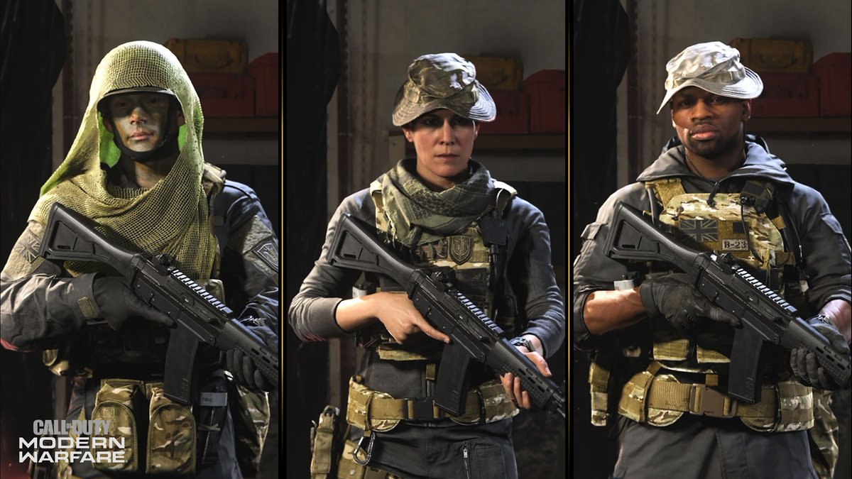 Modern Warfare Warzone Characters