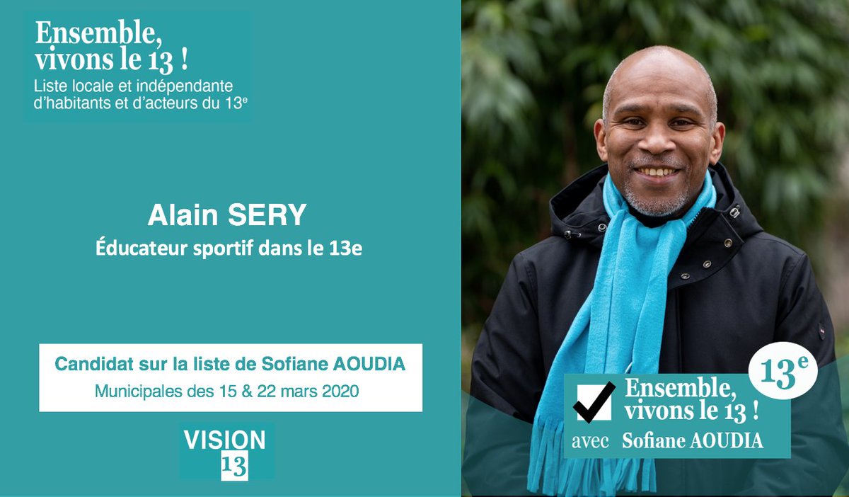 E_Vivons_le13's tweet photo. [Zoom sur nos candidats]
Tous habitants et acteurs de l'arrondissement, ils se sont engagés auprès de #SofianeAoudia pour un meilleur 1️⃣3️⃣💙
✳️ Béatrice SAMMARTANO
✳️ Alain SERY
✳️ Anna AUTHIER
✳️ Daniel LOUNICI
🗳️ VOTEZ SOFIANE AOUDIA ❗
#ensemble_vivons_le_13
#Municipales2020 https://t.co/RM8KKjrnal
