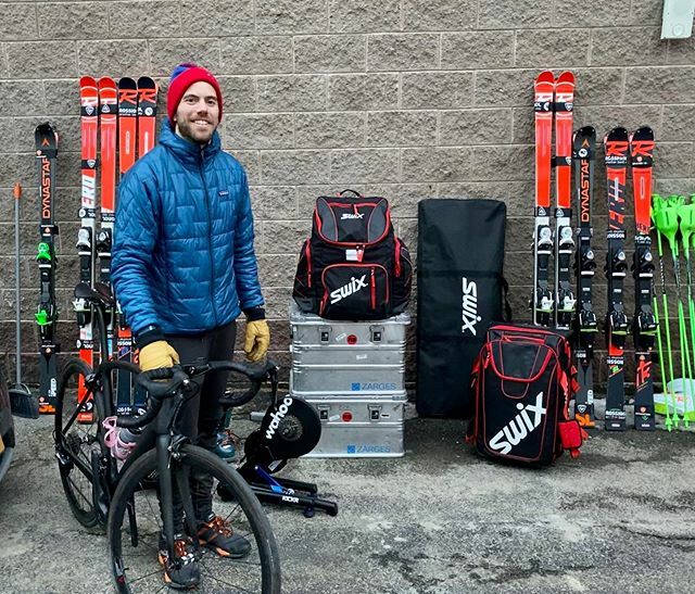NeilLande's tweet photo. Ski Technician Essentials: (1) plenty of skis (2) everything @swixsportus makes or has ever made (3) @zarges.usa cases (4) bike + @gozwift setup (5) Kickr trainer by @wahoofitnessofficial (6) @julieyoung.training and coaching to keep me fit, fast, and mo… https://t.co/YvQlDVW4yU https://t.co/FcBo109JPo