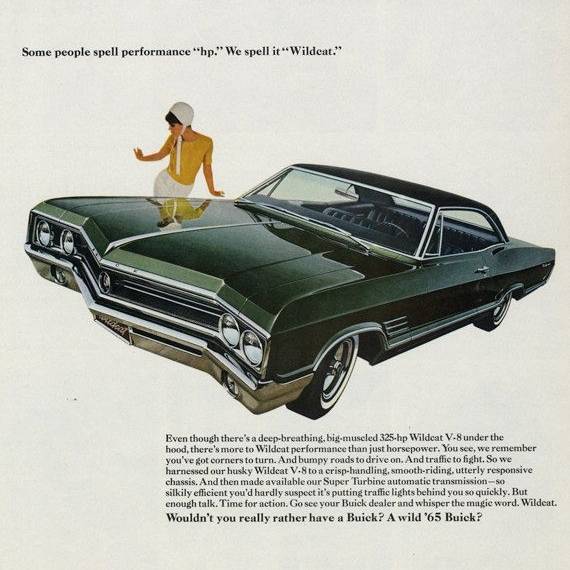 Check out this beautiful green 1965 Buick Wildcat just in time for St. Patrick's Day! #tbt #buick